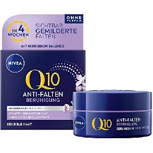 NIVEA Q10 Anti-Falten Beruhigung Nachtpflege 50ml um 6,20 € statt 12,99 €