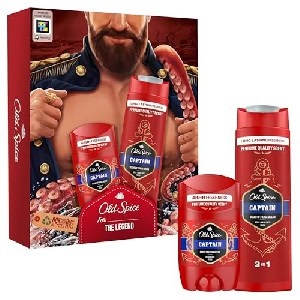 Old Spice Dark Captain Geschenkset (Deo Stick 50ml und Duschgel 250ml) um 4,06 € statt 4,73 €