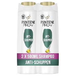 2x Pantene Pro-V Anti-Schuppen-Shampoo 500ml um 8,13 € statt 11,90 €