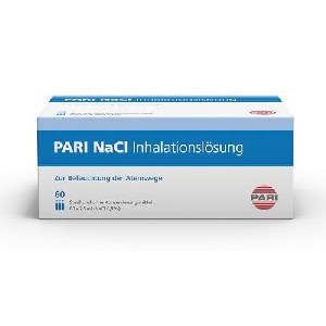 Pari NaCl 0.9% Inhalationslösung Ampullen 150ml (60x 2.5ml) um 11,70 € statt 18,05 €