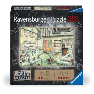 Ravensburger EXIT “Das Labor” Puzzle (368 Teile) um 8,12 € statt 14,89 €