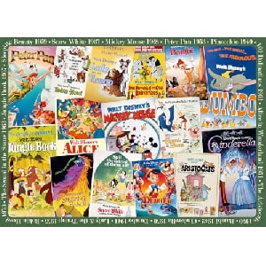 Ravensburger “Disney Vintage Movie Poster” Puzzle (1.000 Teile) um 9,07 € statt 15,99 €