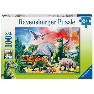 Ravensburger “Unter Dinosauriern” Puzzle (100 Teile) um 7,05 € statt 12,29 €