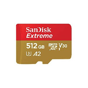 SanDisk Extreme R190/W130 microSDXC 512GB Kit um 37,30 € statt 49,92 €