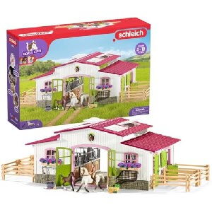 Schleich Horse Club – Reiterhof mit Reiterin, Pferden und Zubehör um 71,19 € statt 107,18€