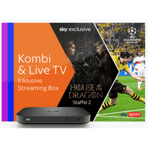 Sky X Komplettpaket um 30 € statt 40,99 € pro Monat!