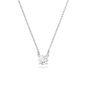 Swarovski “Attract” Halskette (Rundschliff, Weiß, Rhodiniert) um 31,26 € statt 57,69 €