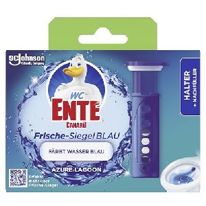 WC-Ente “Azure Lagoon” Frische-Siegel Starter-Set (inkl. 1 Nachfüller) um 1,80 € statt 2,40 €