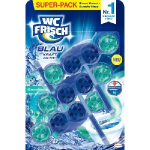 WC FRISCH Kraft Aktiv Blauspüler Ozeanfrische 150g um 3,06 € statt 4,68 €