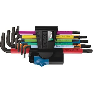 Wera 967 SL/9 HF Multicolour Torx Winkelschlüsselsatz, 9-tlg. um 21,37 € statt 33,22 €