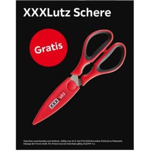 XXXLutz – GRATIS Haushaltsschere (nur Abholung)