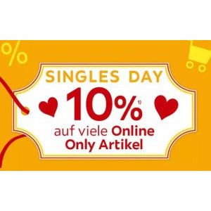 XXXLutz Singles Day – 10% Rabatt auf viele Online Only Produkte