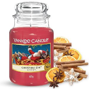 Yankee Candle Christmas Eve Duftkerze 623g (bis zu 150 Stunden Brenndauer) um 20,86 € statt 28,38 €