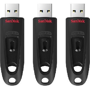 3x SanDisk Ultra 64GB, USB-A 3.0 Stick um 17,13 € statt 30,46 €