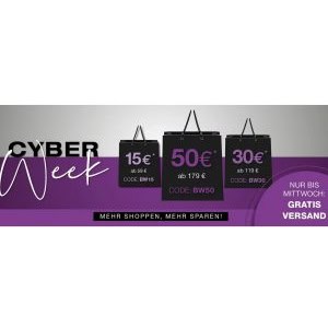 Alba Moda Cyber Monday – bis zu 50€ Staffelrabatt + gratis Versand