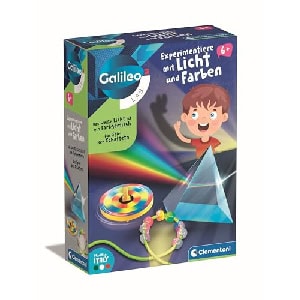 Clementoni Galileo Lab Experimentiere mit Licht und Farben – Experimentierkasten für Kinder um 6,42 € statt 9,99 €