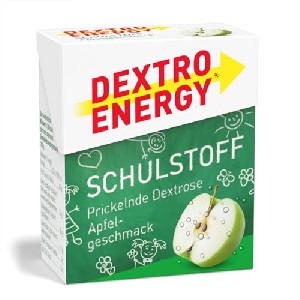 Dextro Energy Schulstoff “Apfel” 50g um 0,83 € statt 1,26 €