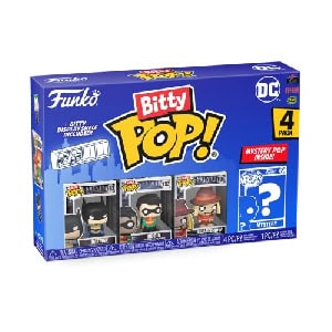 Funko Bitty Pop! DC – Batman, Robin, Scarecrow und eine Überraschungs-Mini-Figur – 2,2cm um 7,05 € statt 15,79 €