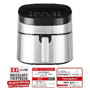 Gastroback 42583 Air Pro Design XXL Heißluftfritteuse (6,5 l, 1800 Watt) um 69 € statt 85,99 €