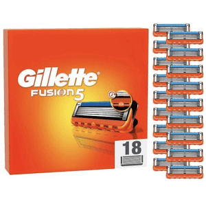 Gillette Fusion5 Rasierklinge 18er-Pack um 39 € statt 49,99 €