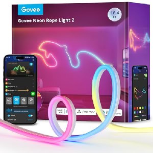 Govee RGBIC Neon Rope Light 2 LED-Streifen weiß 5m um 60,49 € statt 89,05 €