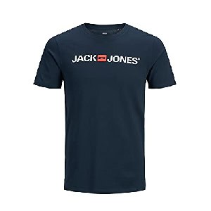 JACK & JONES Herren Jjecorp Logo Tee Crew Neck Noos T Shirt um 8,06 € statt 10,16 €