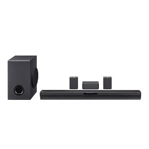 LG SQC4R 4.1 Soundbar (220W) mit kabellosem Subwoofer und Rücklautsprechern um 114 € statt 180,50 €