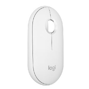 Logitech M350s Pebble Mouse 2 weiß, Logi Bolt, USB/Bluetooth um 15,12 € statt 20,99 €