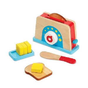 Melissa & Doug Toasterset aus Holz um 5,79 € statt 13,10 €