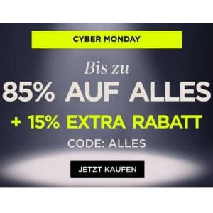 Myprotein Cyber Monday – bis zu 85% auf alles + 16% Extra-Rabatt