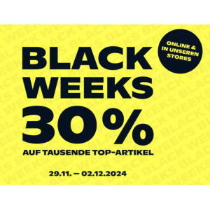 Peek&Cloppenburg Black Friday 2024 – 30% Rabatt auf tausende Artikel & gratis Versand