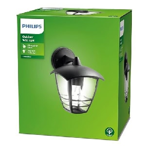 Philips myGarden Creek Wandleuchte 53W (schwarz oder weiß) um 15,12 € statt 29,99 €