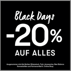 Shoe4You Black Friday 2024 – 20% Rabatt auf euren Einkauf + gratis Versand