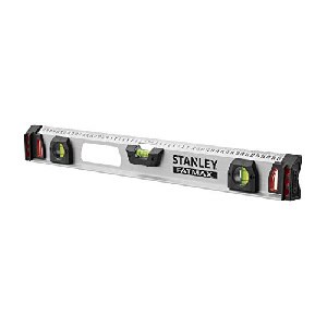 Stanley FatMax Wasserwaage II (60 cm Länge, magnetisch, 1 horizontale/2 vertikale Libellen, Aluminiumkorpus) um 16,09 € statt 27,48 €