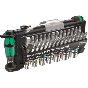 Wera Tool-Check Plus Imperial zöllig Bitset/Steckschlüsselsatz 39-tlg. um 58,99 € statt 81,98 €