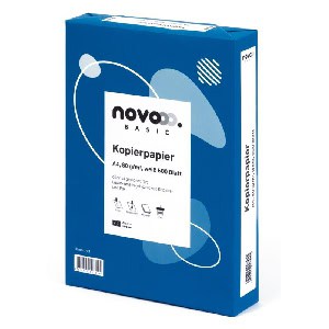 8x NOVOOO Basic Kopierpapier A4, 500 Blatt weiß um 26,92 statt 55,92 €