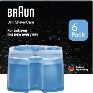 6x Braun CCR 6 Clean&Renew Reinigungskartusche um 22,68 € statt 31,98 €