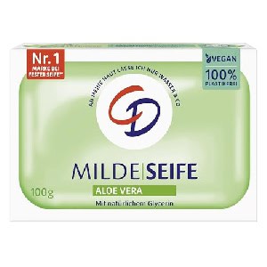 CD Milde Seife “ALOE VERA” oder  “Avocado” 100g um 0,80 € statt 1,25 €