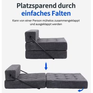 Flexispot XC-T3 klappbares Boden Schlafsofa um 69,99 € statt 199,99 €