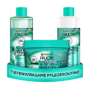 Garnier Haar Set für trockenes Haar mit Aloe Vera – 3 x 400 ml um 9,99 € statt 12,83 €