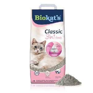 Biokat’s Classic fresh 3in1 mit Babypuder-Duft klumpendes Katzenstreu 10L um 5,07 € statt 8,19 €