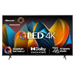 Hisense 75E7NQ 75″ 4K QLED UHD TV um 689,77 € statt 880,80 €