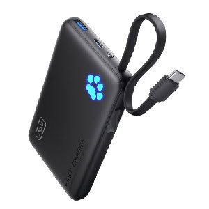 INIU 20W 10000mAh PowerBank mit Integriertem USB-C Kabel um 27,49 € statt 28,57 €