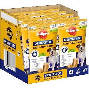 70x Pedigree DentaStix Daily Oral Care Zahnpflegesnack für kleine Hunde um 10,43 € statt 13,49 €