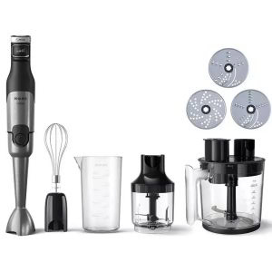 Philips HR2685/00 Stabmixer inkl. Zerkleinerer, Kompakthacker, Schneebesen (1.200W) um 69,68 € statt 88,99 €