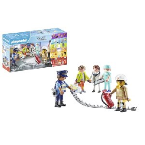 playmobil City Action – My Figures Rescue – 5 Spielfiguren mit 1000 Kombinationsmöglichkeiten um 7,31 € statt 11,88 €