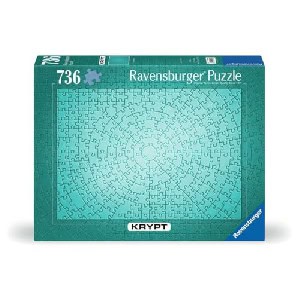 Ravensburger “Krypt Metallic Mint” Puzzle (736 Teile) um 12,03 € statt 18,52 €