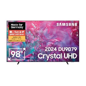 Samsung GU98DU9079 98″ Crystal UHD 4K TV um 2.015,80 € statt 2.421,98 €