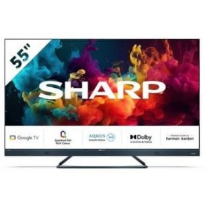 Sharp 55FQ5EG 55″ QLED 4K UHD TV um 574,10 € statt 699 €