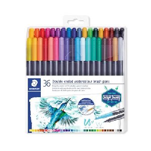 STAEDTLER Doppelfasermaler wasservermalbar, 36er-Set um 14,75 € statt 21,83 €